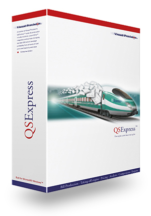 QSExpress bill of quantities software product box